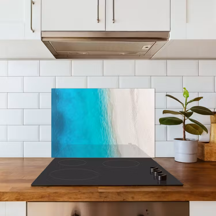 Spatscherm keuken - Landschap - Zee - Strand — 6