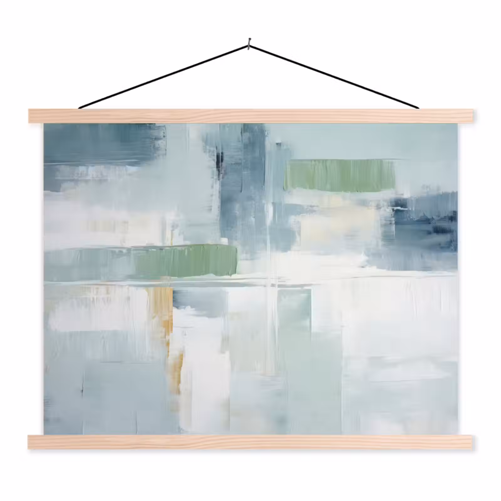 Schoolplaat - Verf - Moderne kunst - Abstract - Grijs — 1