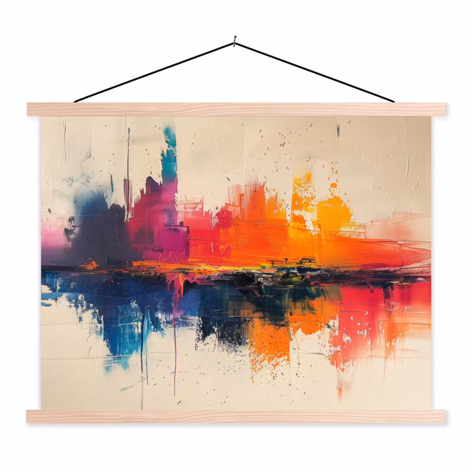 Schoolplaat - Watercolor - Kunst - Modern — 1