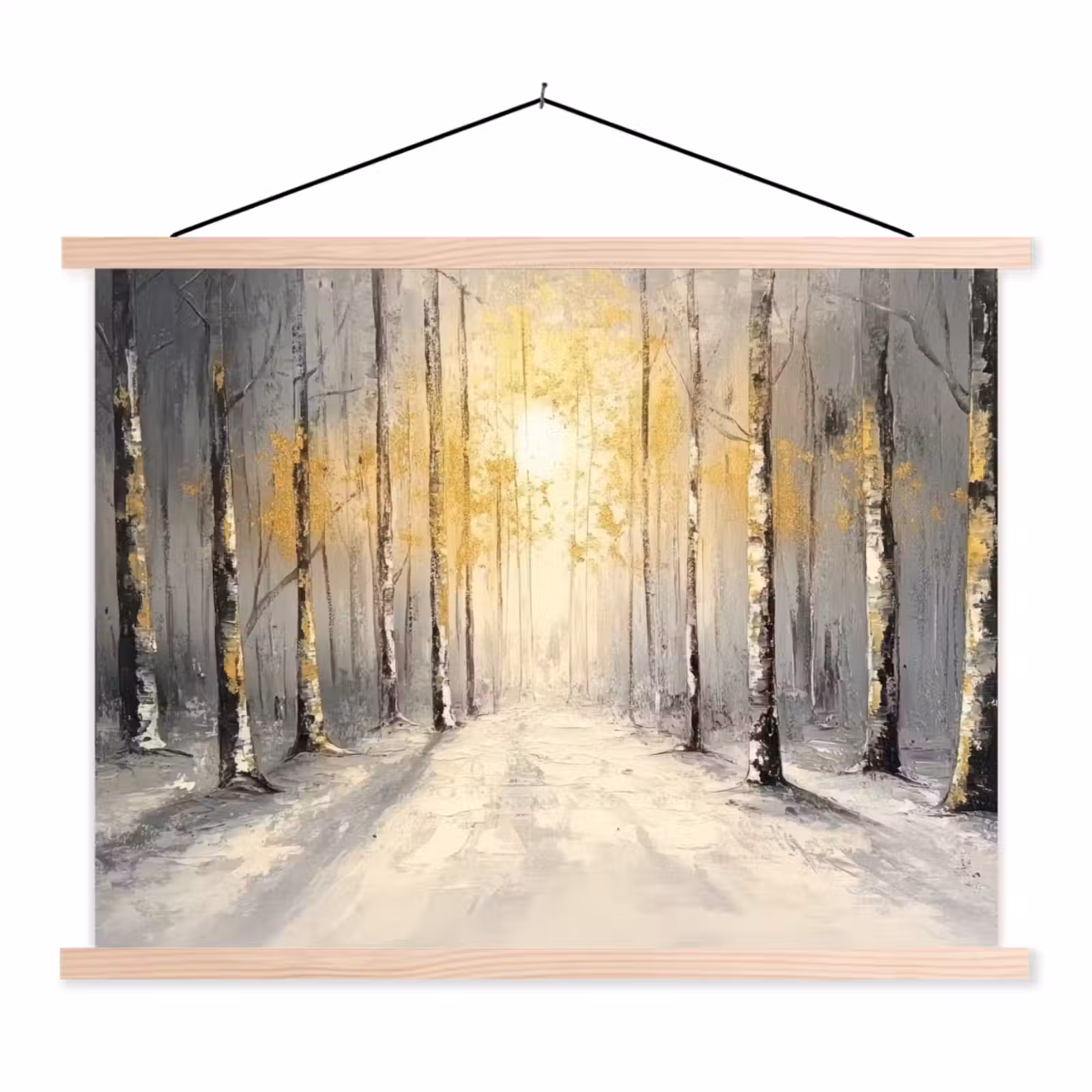 Schoolplaat - Winter - Abstract - Sneeuw - Natuur - Zon — 1