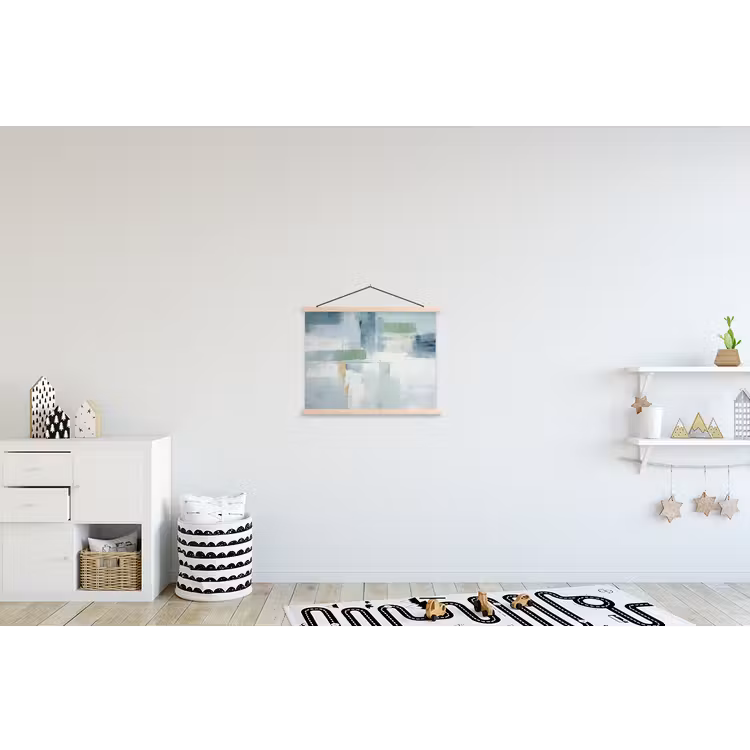 Schoolplaat - Verf - Moderne kunst - Abstract - Grijs — 3