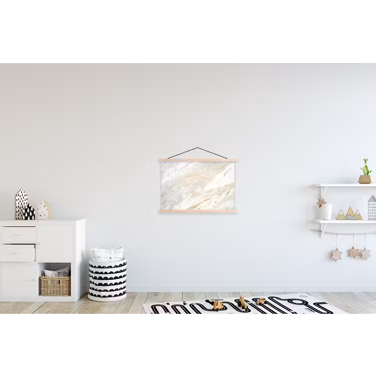 Schoolplaat - Zwart-wit foto van marmer — 3