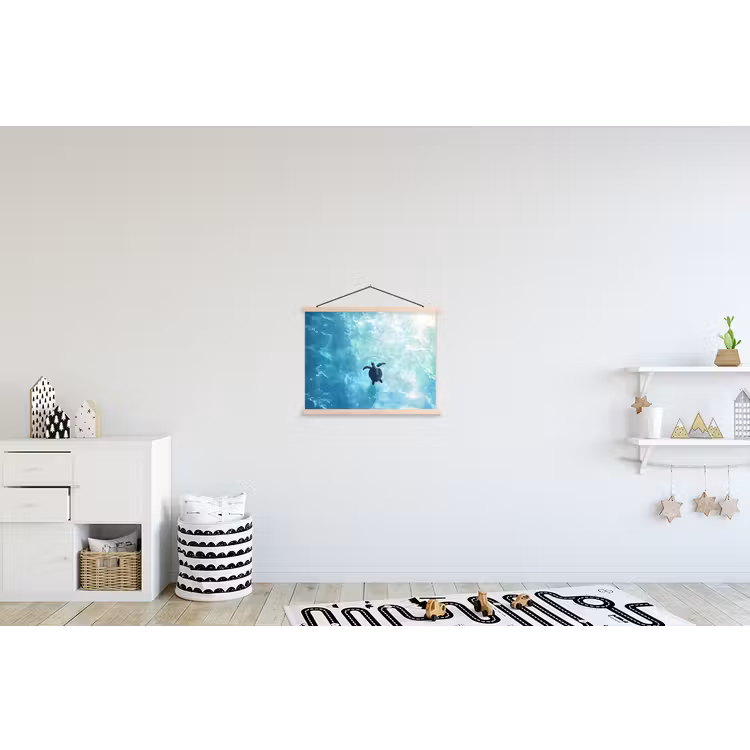 Schoolplaat - Schildpad - Zee - Blauw - Schittering — 3