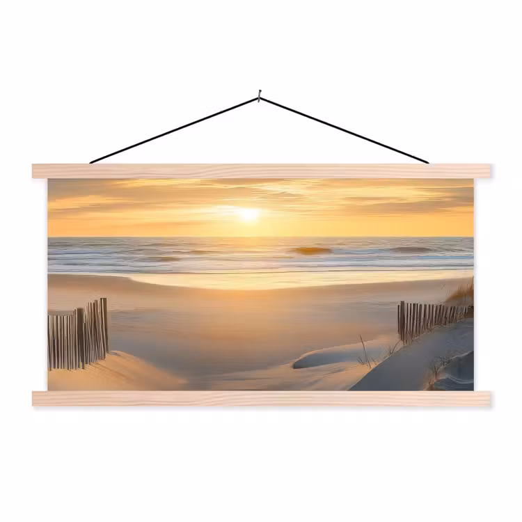 Schoolplaat - Strand - Duinen - Zonsondergang — 1