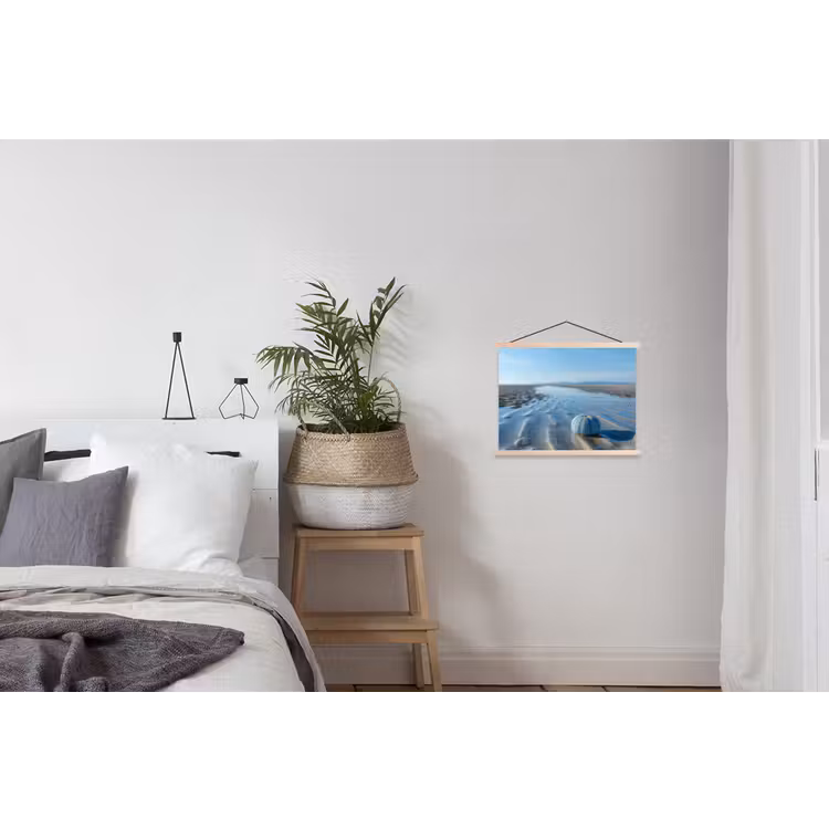 Schoolplaat - Strand - Schild - Water - Blauw — 2
