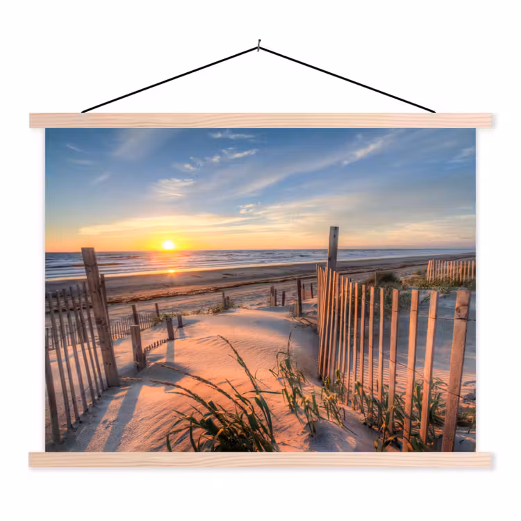 Schoolplaat - Strand - Zee - Duin - Zonsondergang - Landschap — 1