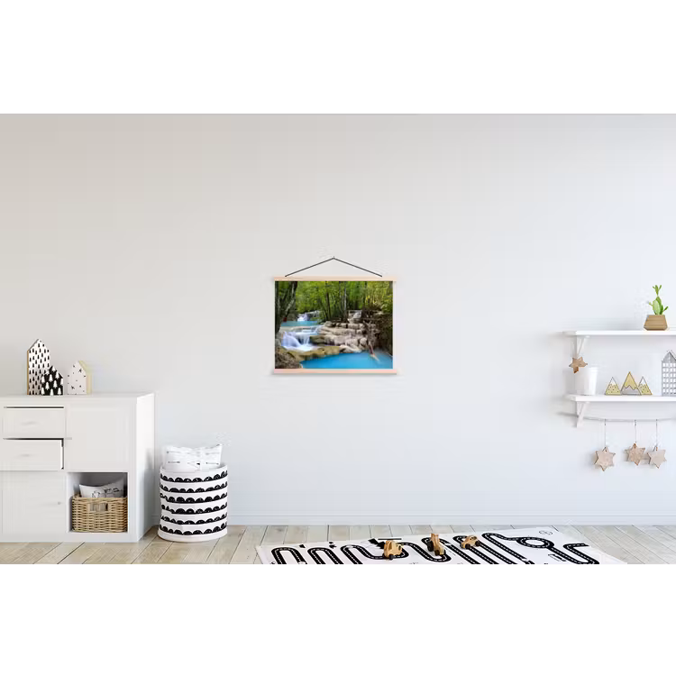 Schoolplaat - Waterval - Natuur - Rivier - Bos - Water — 3