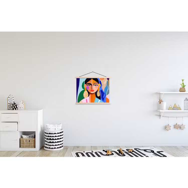 Schoolplaat - Portret - Vrouw - Modern — 3