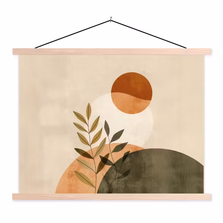 Schoolplaat - Takken - Vormen - Abstract — 1