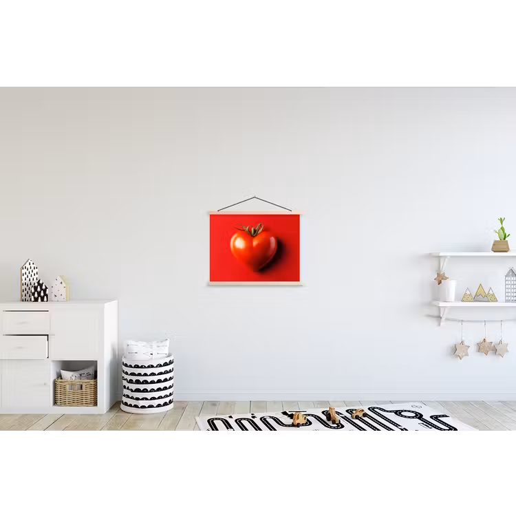 Schoolplaat - Tomaat - Rood - Hart — 3
