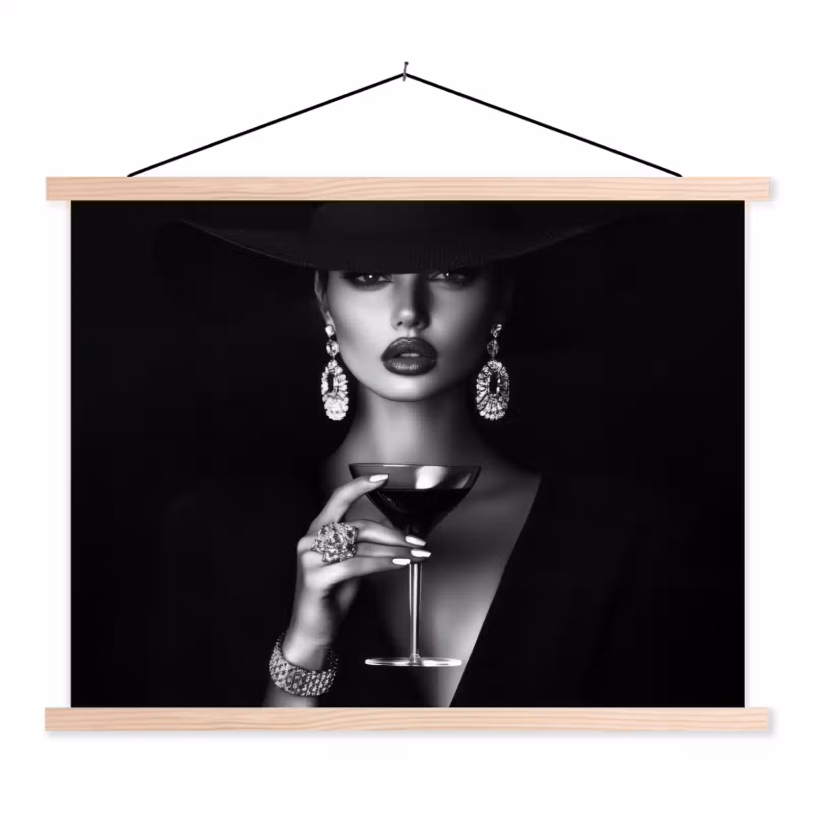 Schoolplaat - Vrouw - Cocktail - Chic — 1