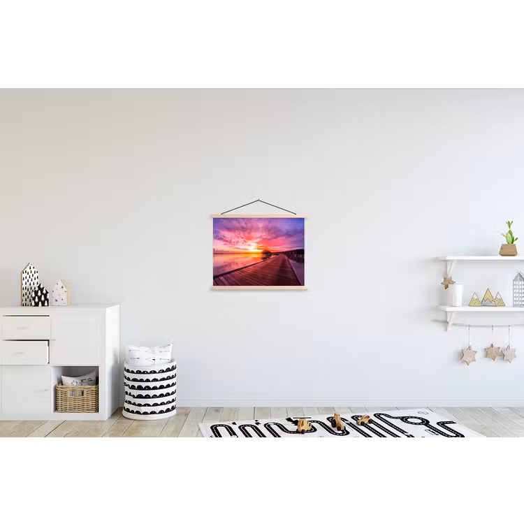 Schoolplaat - Steiger - Water - Zon - Roze - Horizon — 3
