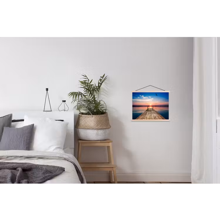 Schoolplaat - Steiger - Water - Zonsondergang - Roze - Horizon — 2