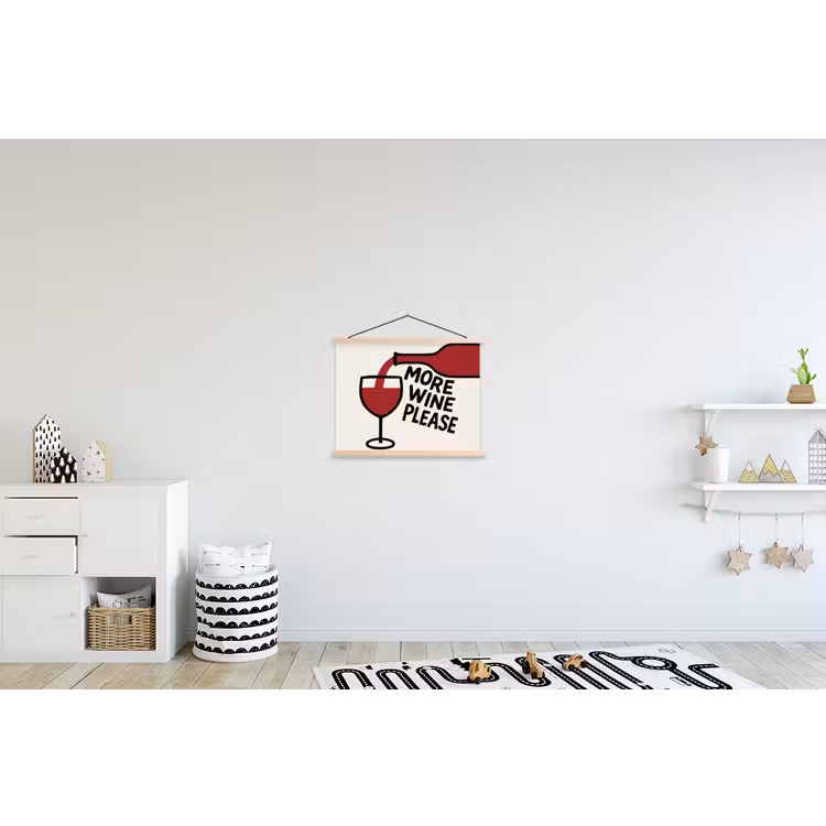 Schoolplaat - Wijnfles - Quote - Rood - Glas — 3