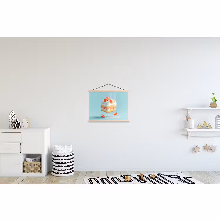 Schoolplaat - Slagroom - Taart - Blauw - Eten — 3