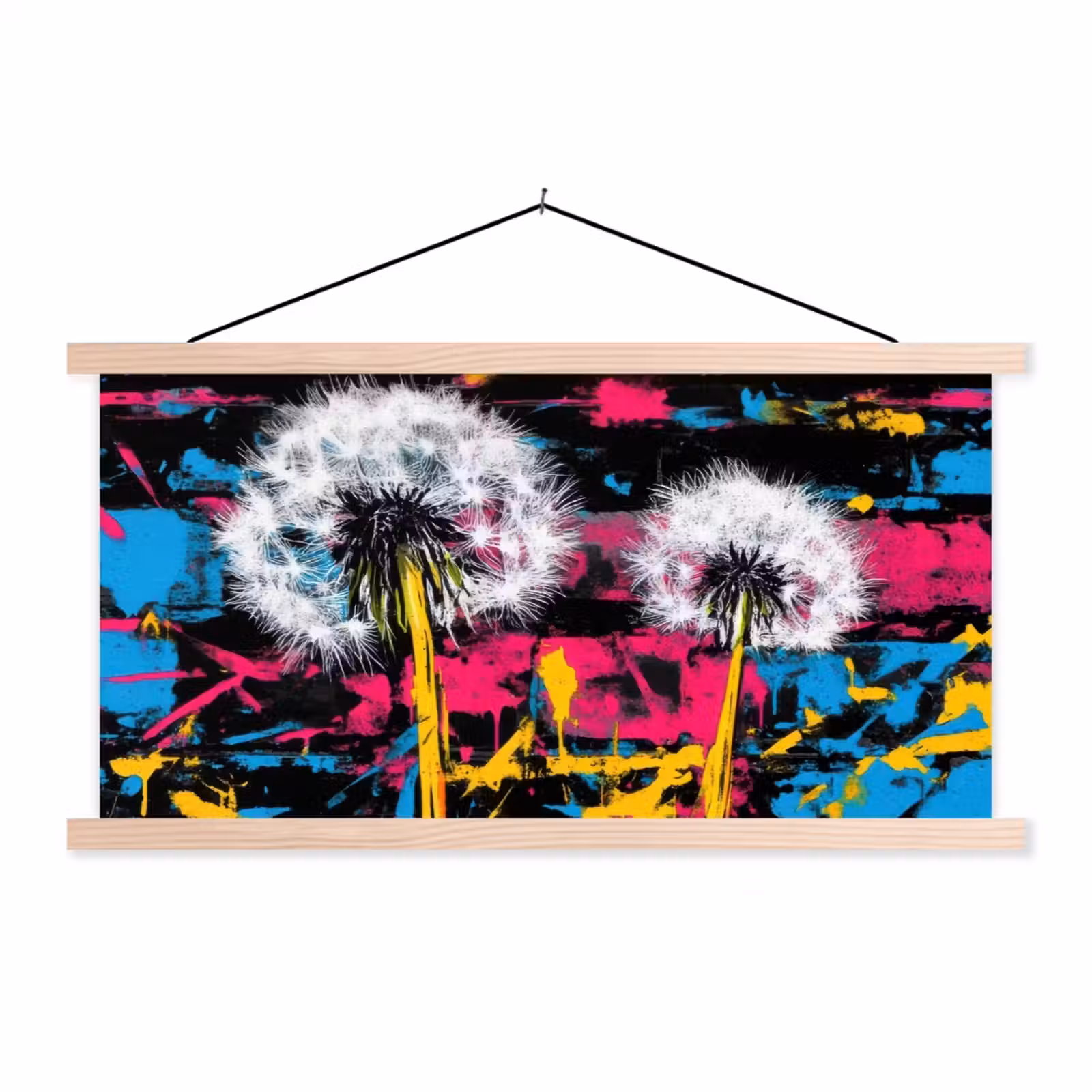 Schoolplaat - Street Art - Kleurrijk - Muur — 1