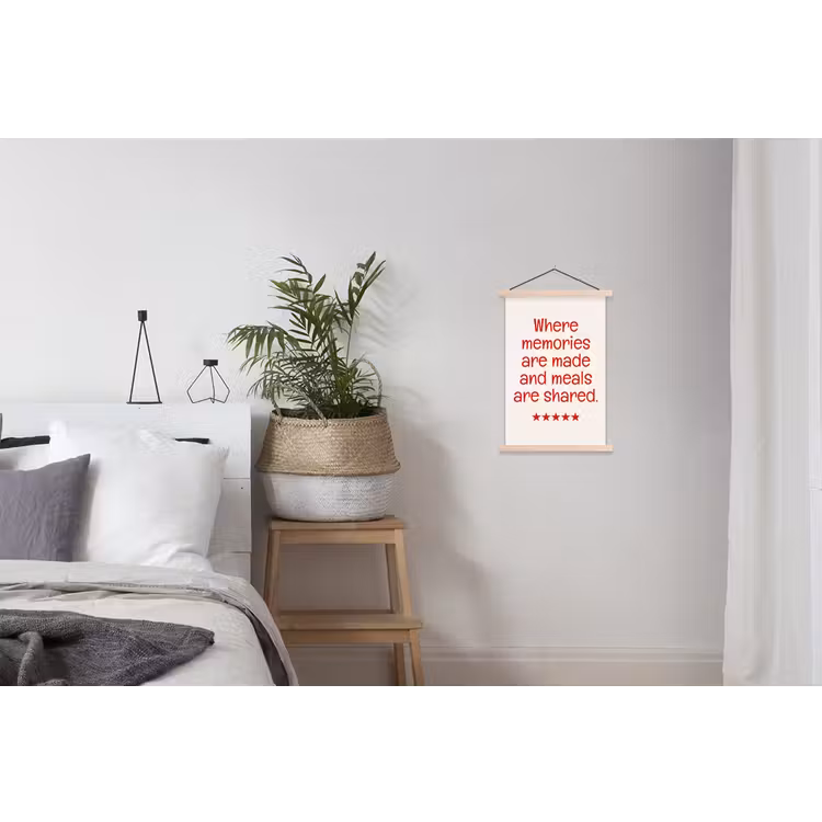 Schoolplaat - Quote - Sterren - Rood - Memories — 2