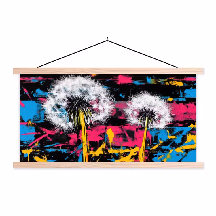 Schoolplaat - Street Art - Kleurrijk - Muur — 1