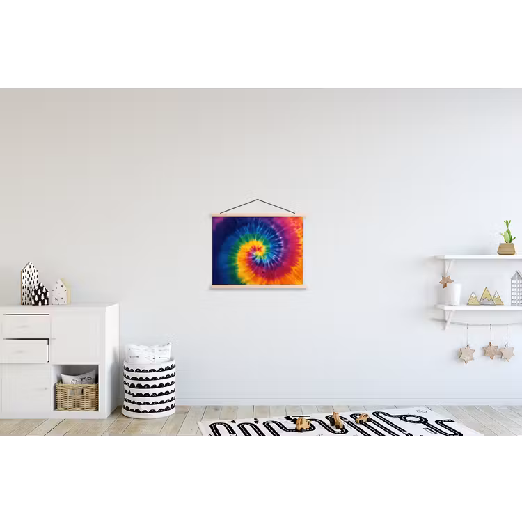 Schoolplaat - Regenboogkleuren - Spiraal - Kleurrijk — 3