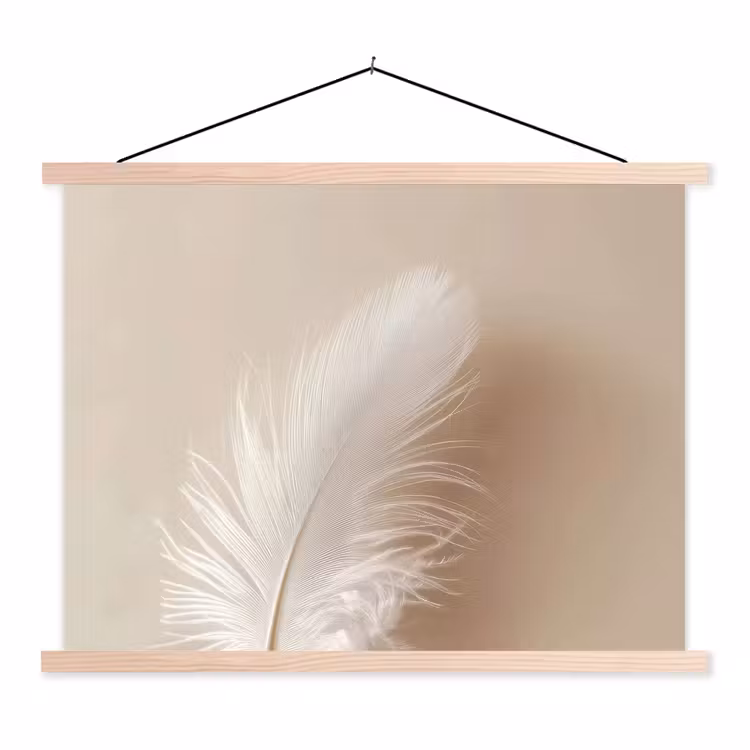 Schoolplaat - Veer - Minimalistisch - Roze — 1