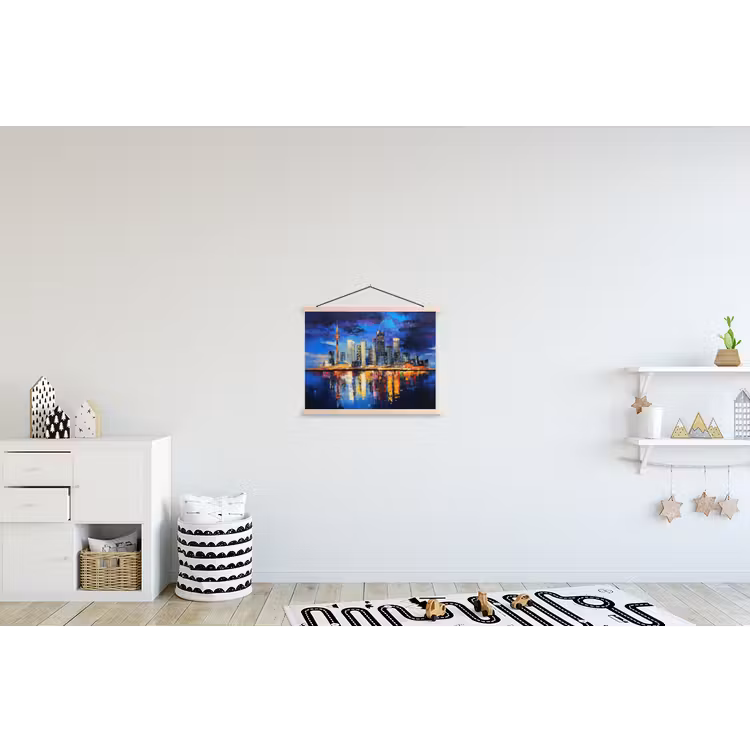 Schoolplaat - Skyline Toronto - Modern - Stadslicht - Blauw — 3