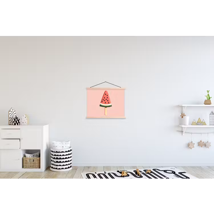 Schoolplaat - Watermeloen - Ijsje - Pitjes - Rood — 3