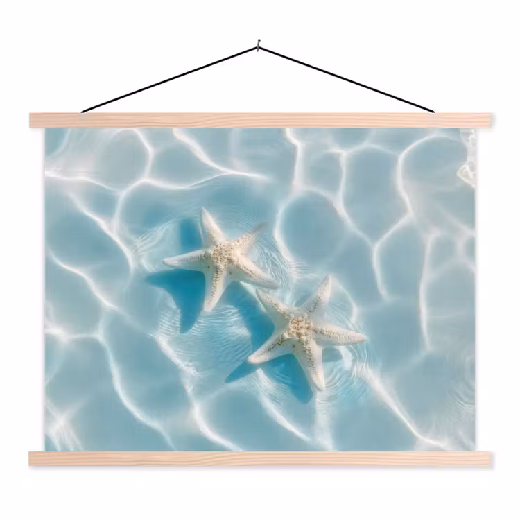 Schoolplaat - Zeesterren - Golvend water - Rustgevend — 1