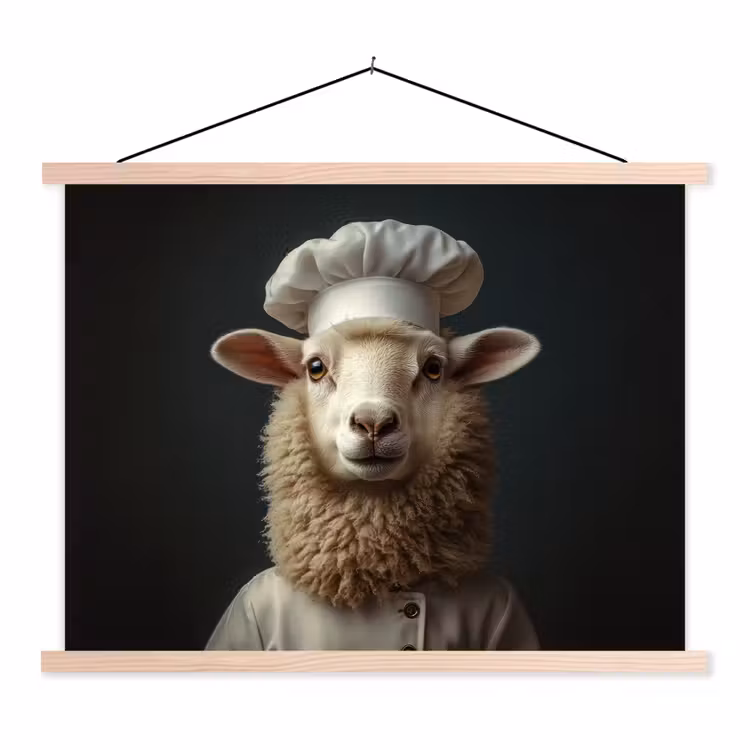 Schoolplaat - Schaap - Wol - Kok — 1
