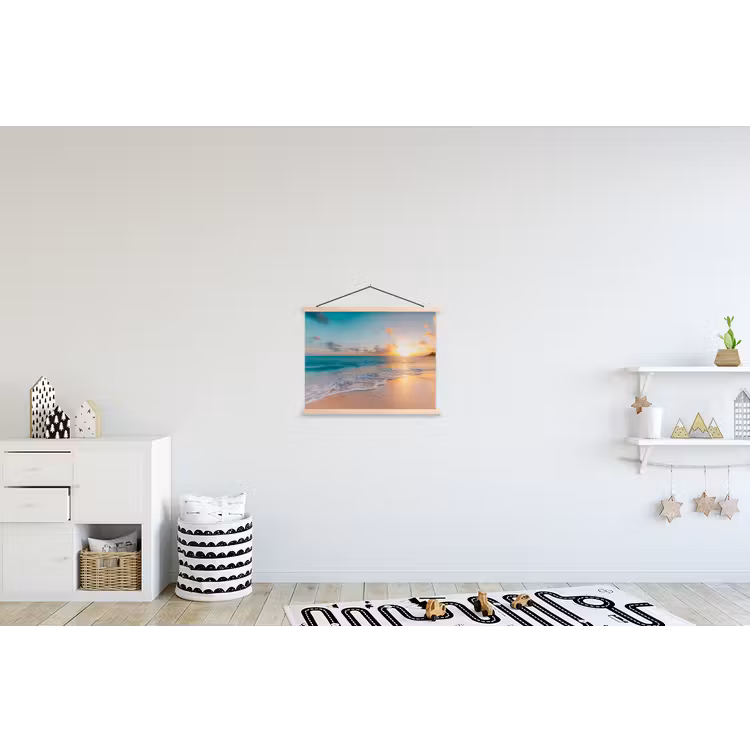 Schoolplaat - Zonsondergang - Strand - Zee - Zomer - Blauw — 3