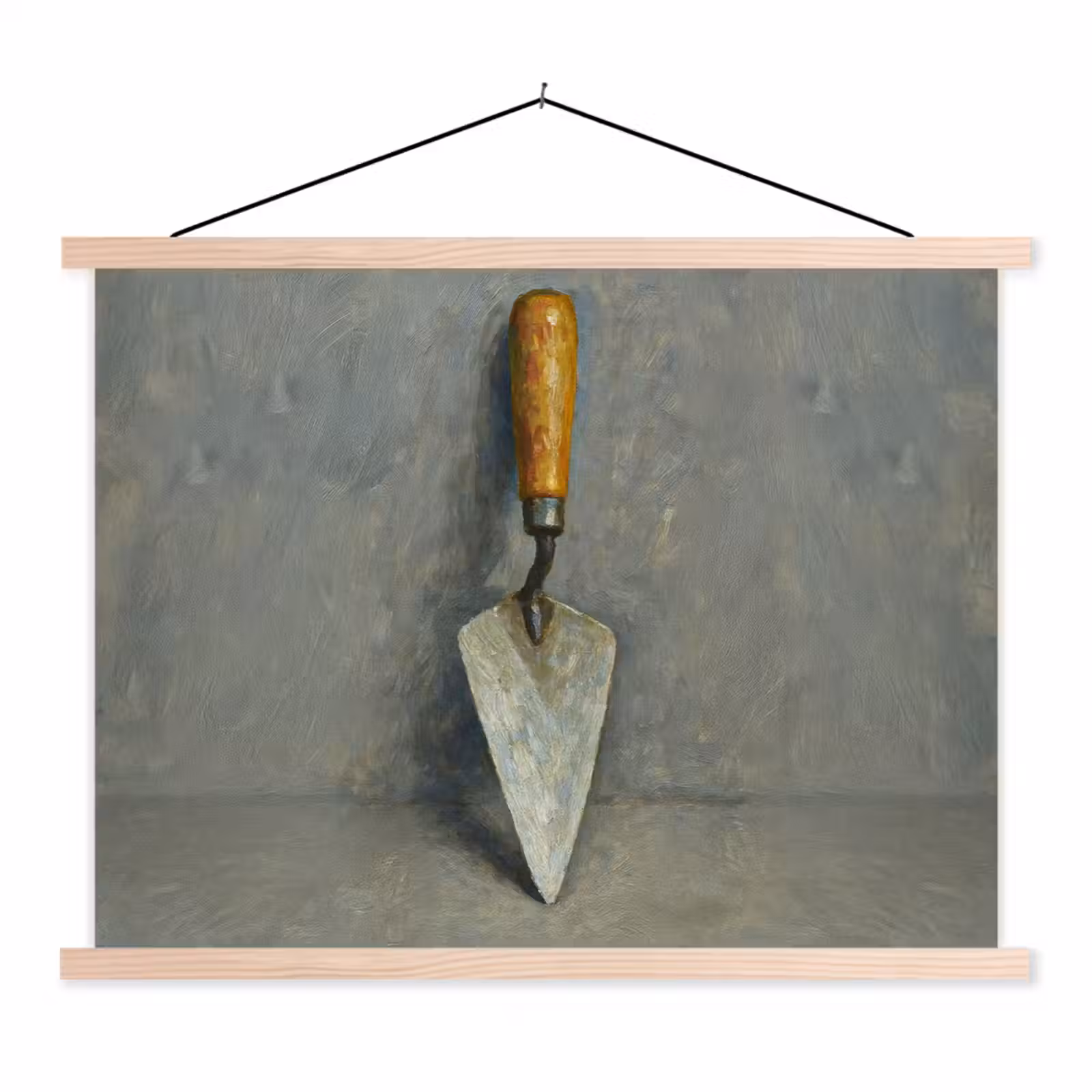 Schoolplaat - Troffel - Verf - Gereedschap — 1