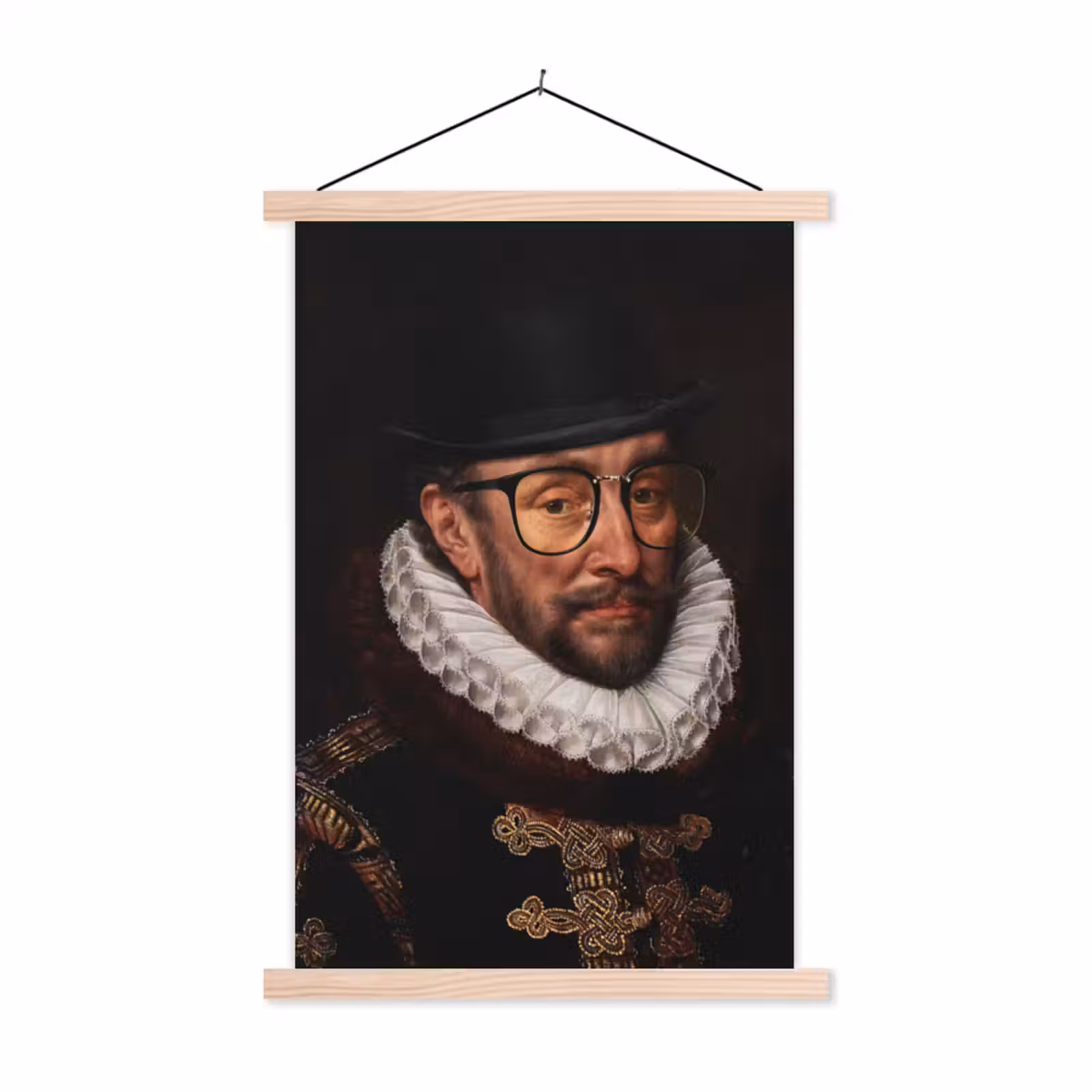 Schoolplaat - Willem van Oranje - Adriaen Thomasz - Bril — 1