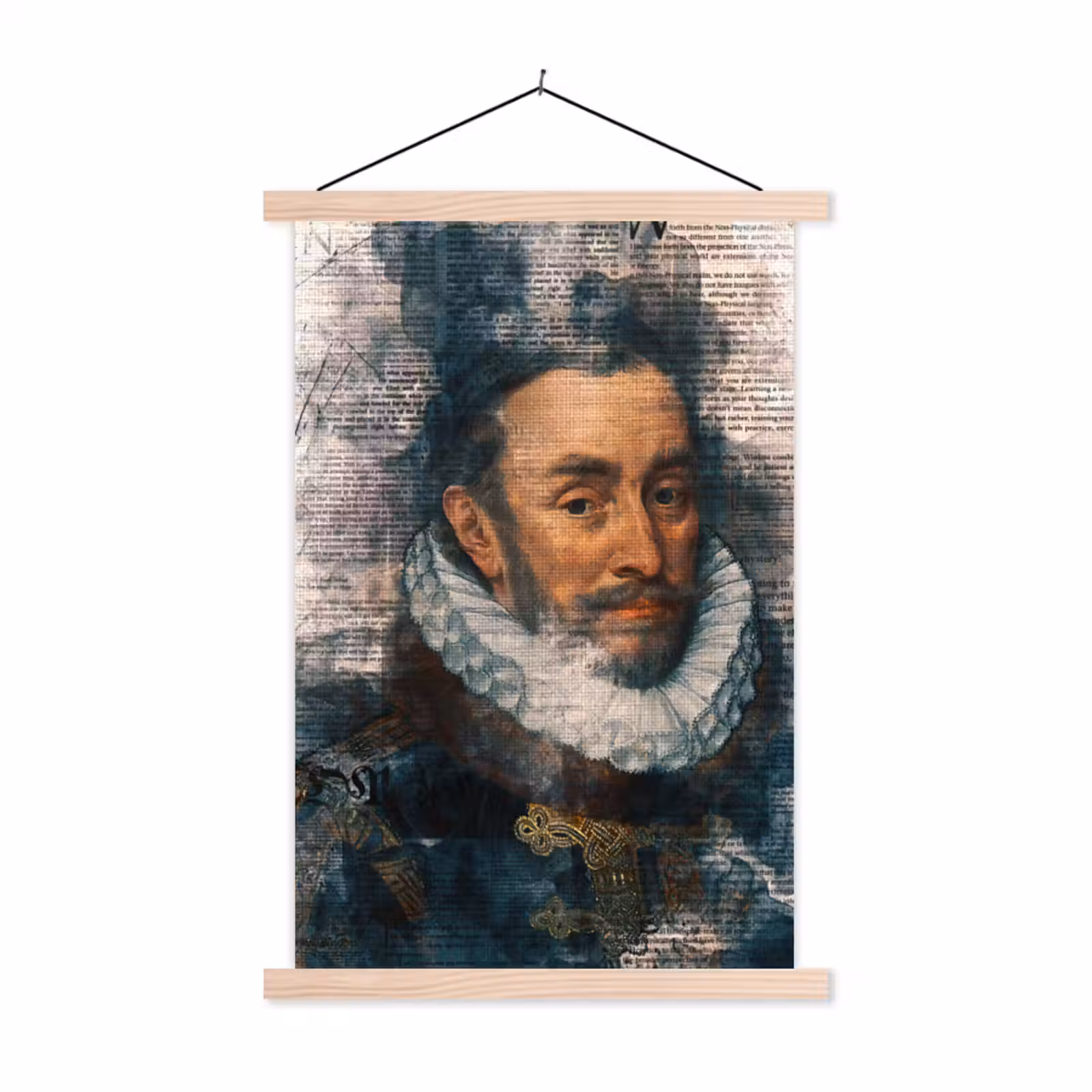 Schoolplaat - Willem van Oranje - Adriaen Thomasz - Krant — 1