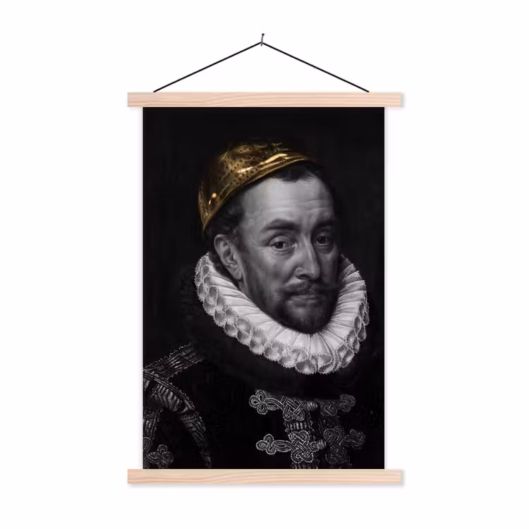 Schoolplaat - Willem van Oranje - Adriaen Thomasz - Goud — 1