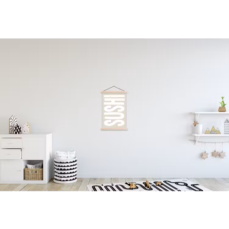 Schoolplaat - Sushi - Eten - Decoratie - Vintage — 3