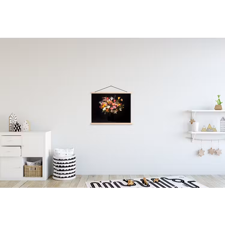 Schoolplaat - Vaas - Bloemen - Tulpen — 3