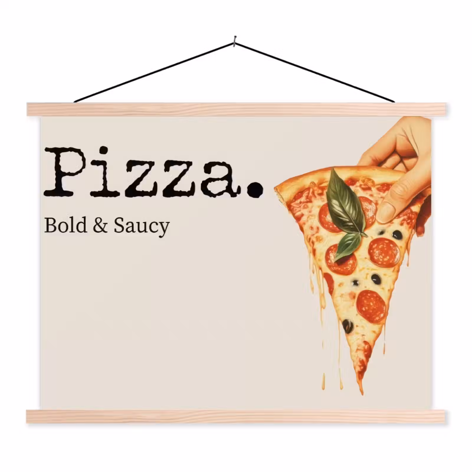 Schoolplaat - Pizza - Kaas - Pepperoni — 1