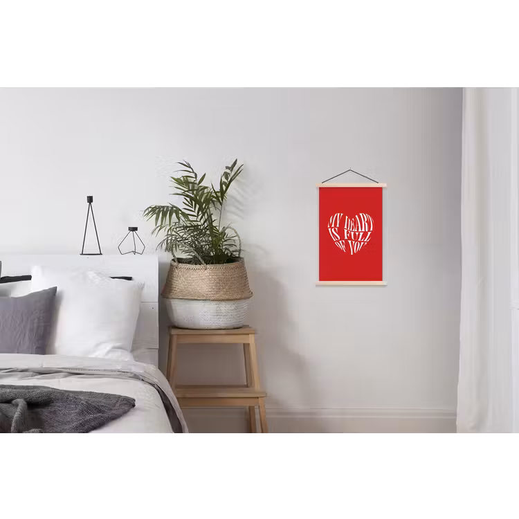 Schoolplaat - Rood - Hart- Tekst - Valentijn — 2