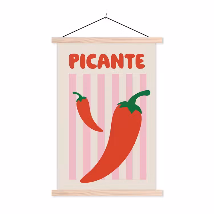 Schoolplaat - Pittig - Pepers - Rood — 1