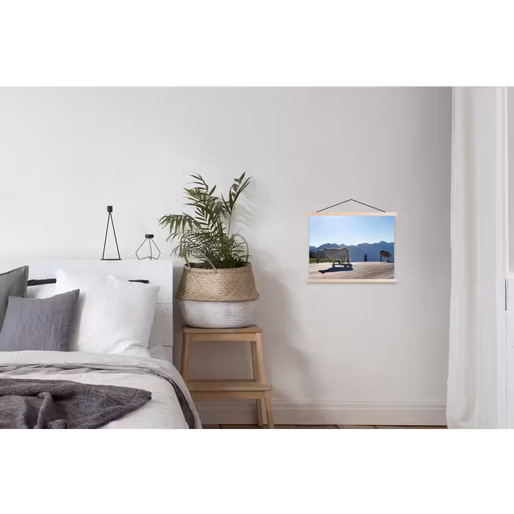 Schoolplaat - Schotse hooglander - Licht - Berg - Natuur — 2