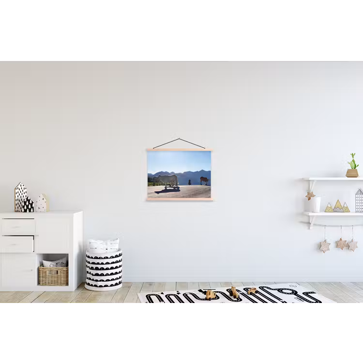 Schoolplaat - Schotse hooglander - Licht - Berg - Natuur — 3