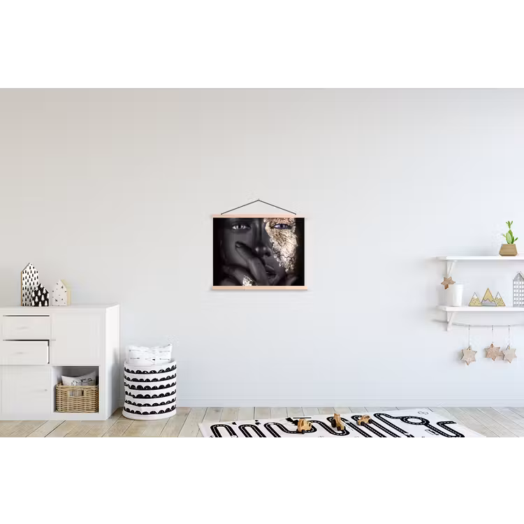 Schoolplaat - Vrouw - Goud - Zwart - Schmink - Luxe — 3