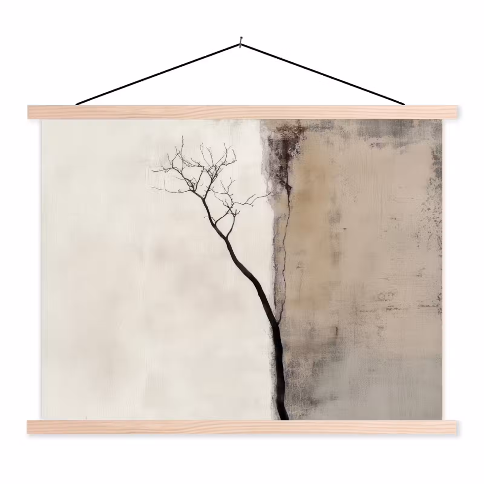 Schoolplaat - Wabi sabi - Plant - Beige — 1