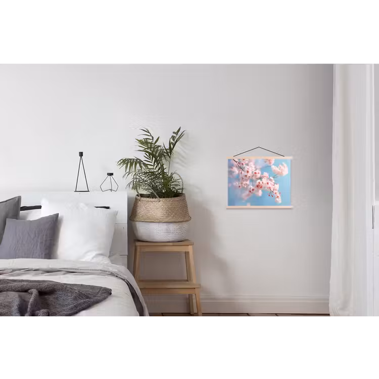 Schoolplaat - Takken - Bloesems - Roze — 2