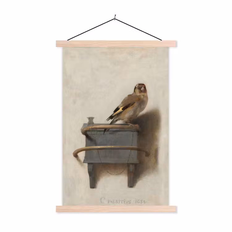 Schoolplaat - Puttertje - Oude Meester - Carel Fabritius — 1