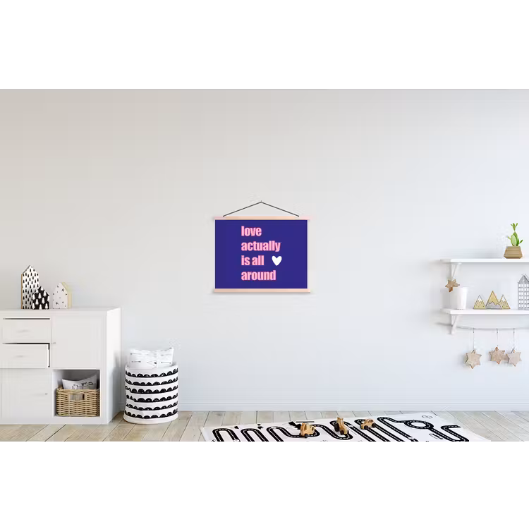 Schoolplaat - Tekst - Valentijn - Love - Blauw — 3
