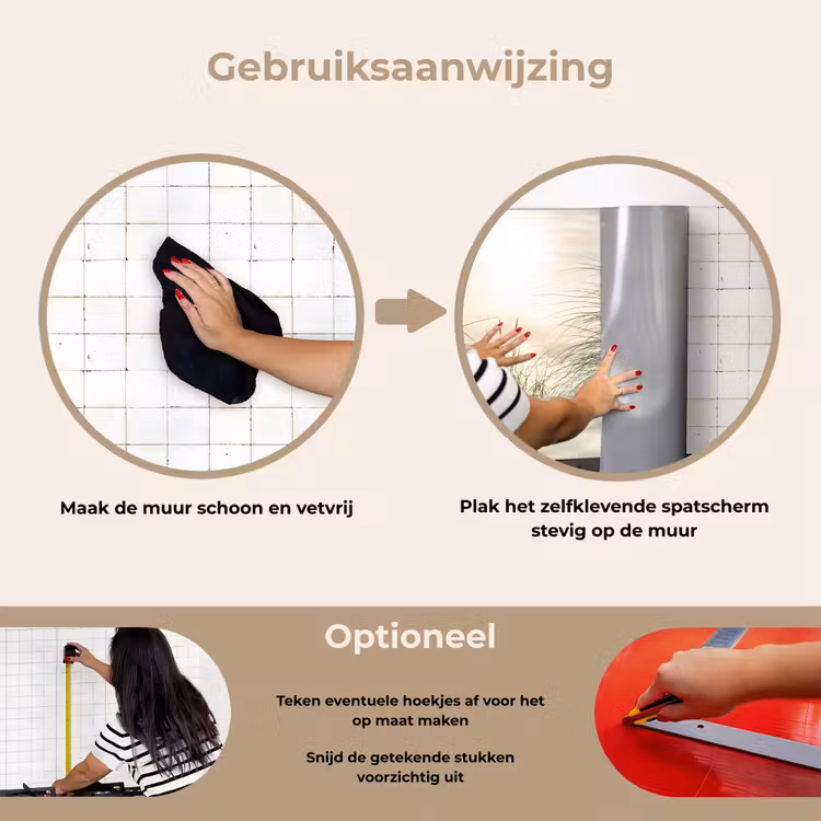 Spatscherm keuken - Duin - Waddeneilanden - Water — 8
