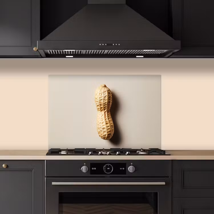 Spatscherm keuken - Pinda - Ruw - Beige — 2