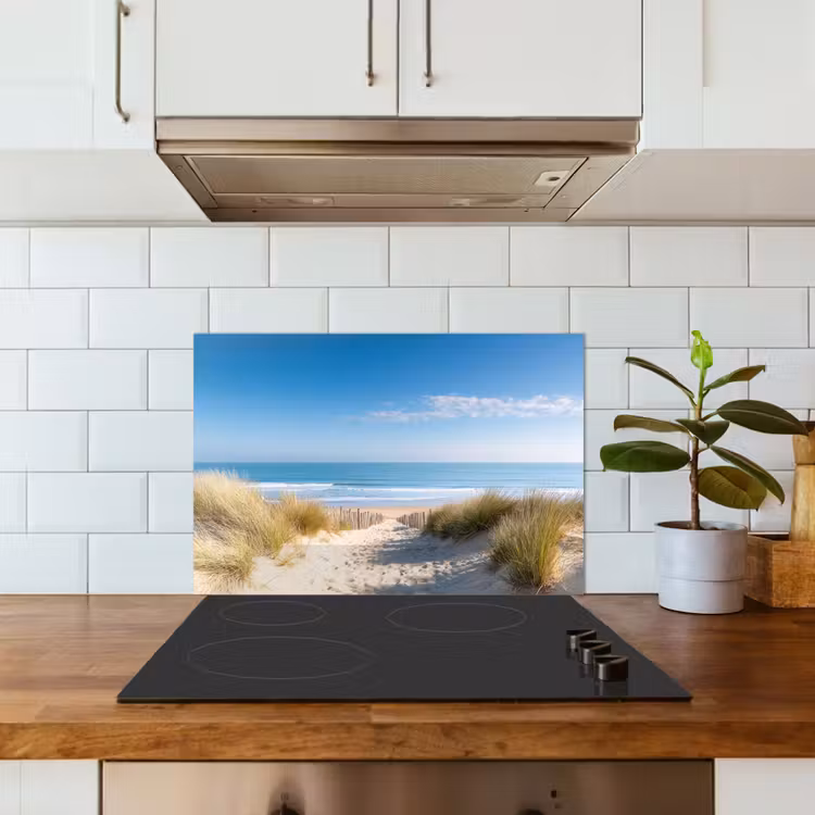 Spatscherm keuken - Strand - Zee - Duin - Zand - Zomer — 6