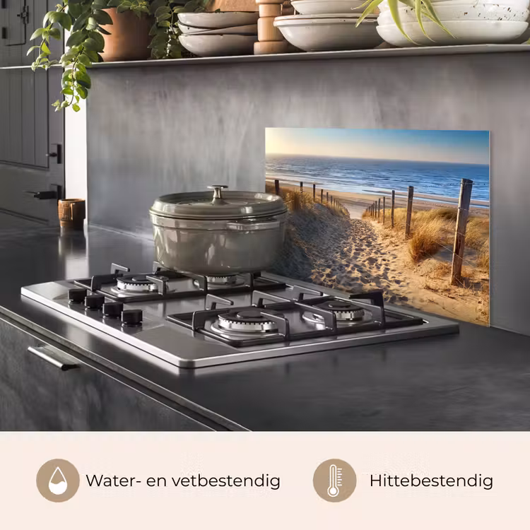 Spatscherm keuken - Strand - Zee - Nederland - Duinen - Zon — 7