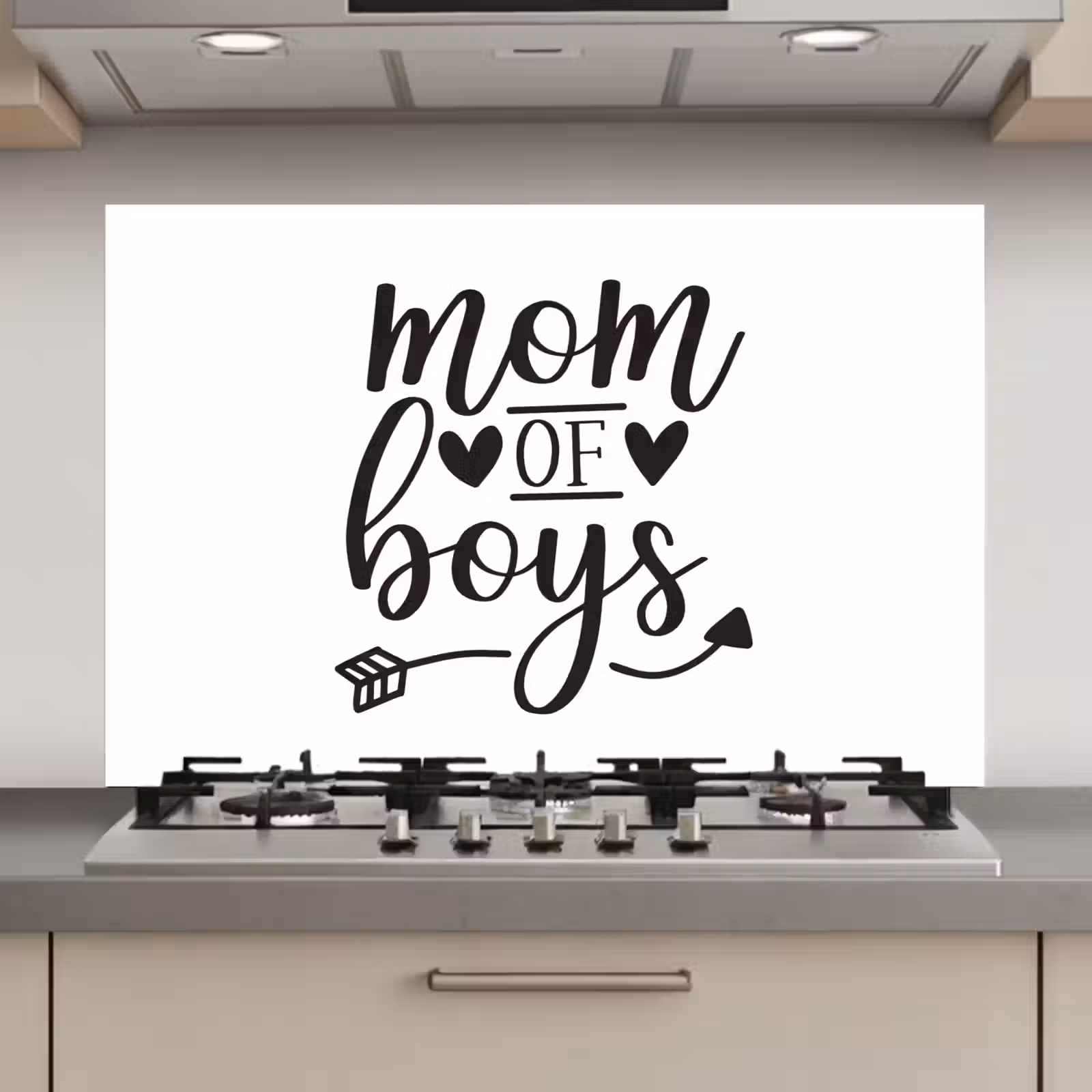 Spatscherm keuken - Jongens - Moederdag - Quotes — 1